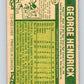 1977 O-Pee-Chee #218 George Hendrick  San Diego Padres  V29263