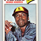 1977 O-Pee-Chee #218 George Hendrick  San Diego Padres  V29264
