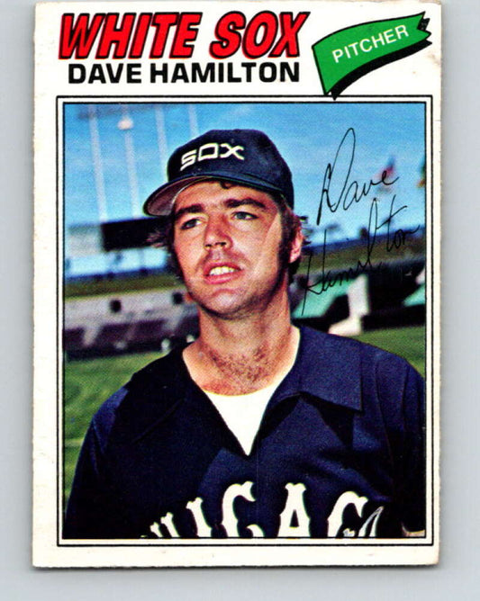 1977 O-Pee-Chee #224 Dave Hamilton  Chicago White Sox  V29278