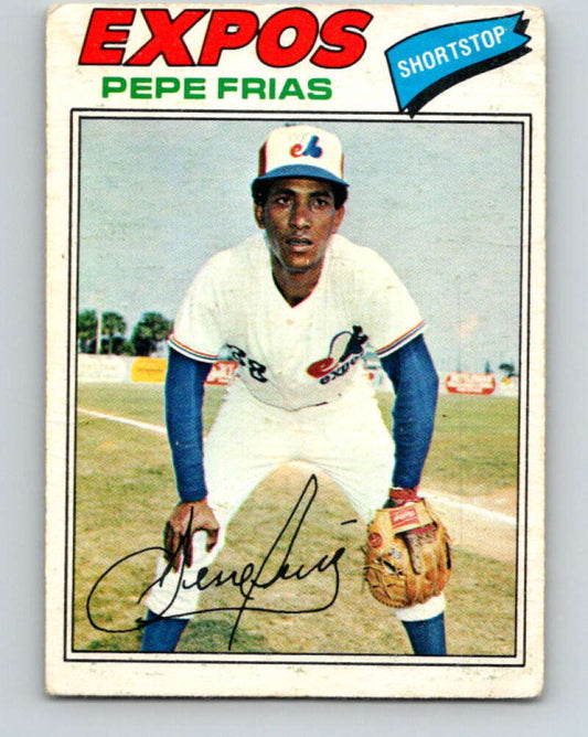 1977 O-Pee-Chee #225 Pepe Frias  Montreal Expos  V29279