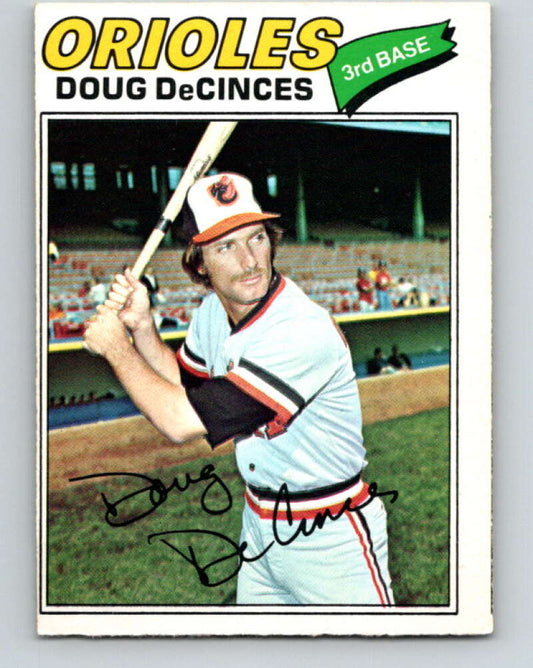 1977 O-Pee-Chee #228 Doug DeCinces  Baltimore Orioles  V29290