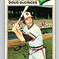 1977 O-Pee-Chee #228 Doug DeCinces  Baltimore Orioles  V29291