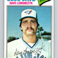 1977 O-Pee-Chee #229 Dave Lemanczyk  Toronto Blue Jays  V29292