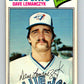 1977 O-Pee-Chee #229 Dave Lemanczyk  Toronto Blue Jays  V29293