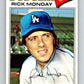 1977 O-Pee-Chee #230 Rick Monday  Los Angeles Dodgers  V29294