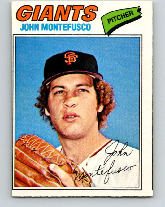 1977 O-Pee-Chee #232 John Montefusco  San Francisco Giants  V29302