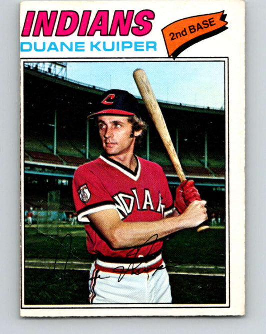 1977 O-Pee-Chee #233 Duane Kuiper  Cleveland Indians  V29303