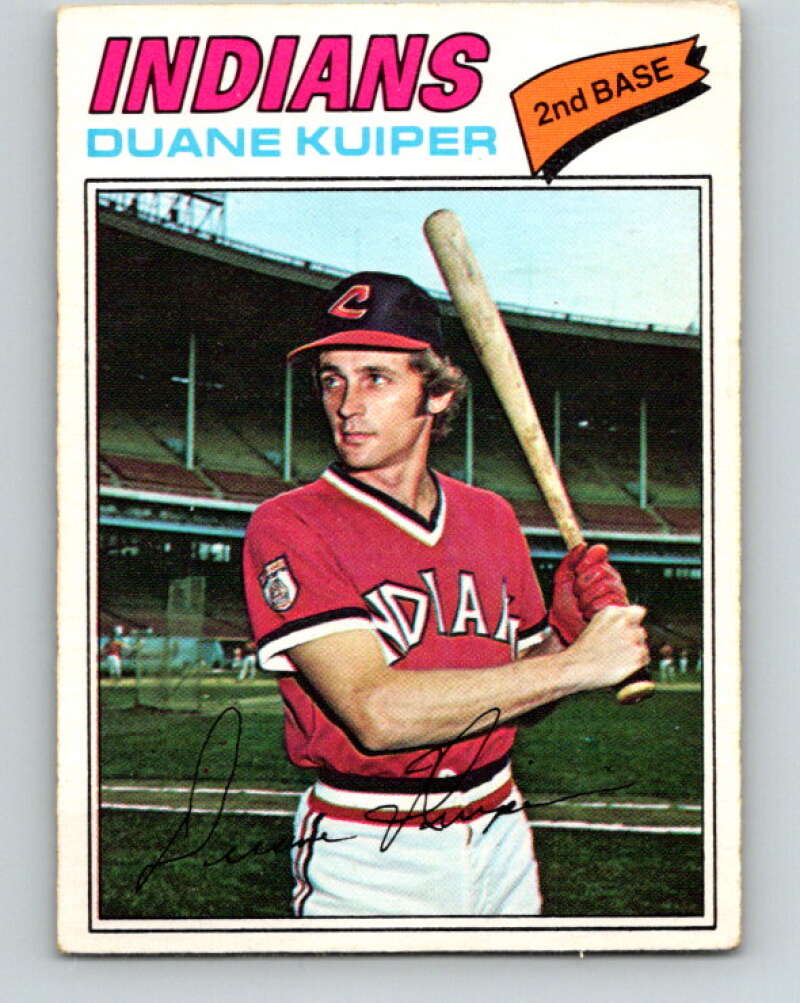 1977 O-Pee-Chee #233 Duane Kuiper  Cleveland Indians  V29304