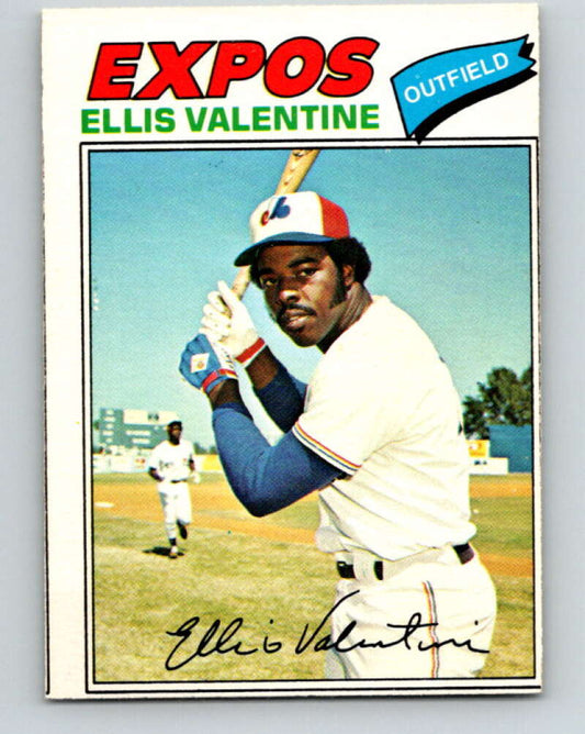 1977 O-Pee-Chee #234 Ellis Valentine  Montreal Expos  V29307