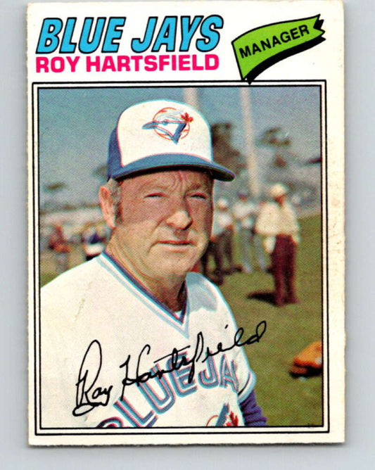 1977 O-Pee-Chee #238 Roy Hartsfield MG  Toronto Blue Jays  V29315