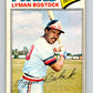 1977 O-Pee-Chee #239 Lyman Bostock  Minnesota Twins  V29318