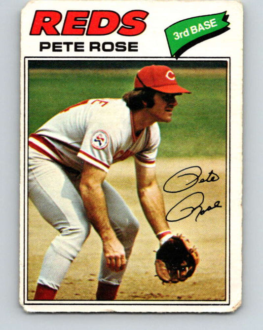 1977 O-Pee-Chee #240 Pete Rose  Cincinnati Reds  V29322