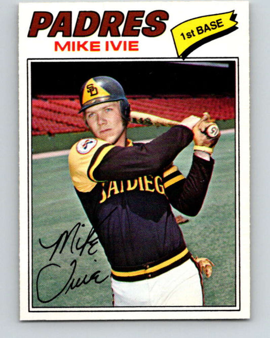 1977 O-Pee-Chee #241 Mike Ivie  San Diego Padres  V29324