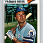 1977 O-Pee-Chee #244 Freddie Patek  Kansas City Royals  V29331