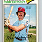 1977 O-Pee-Chee #245 Mike Schmidt  Philadelphia Phillies  V29332