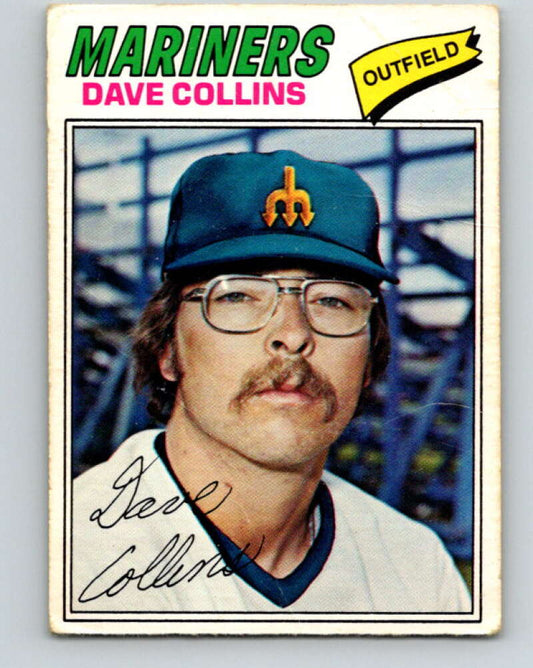 1977 O-Pee-Chee #248 Dave Collins  Seattle Mariners  V29337
