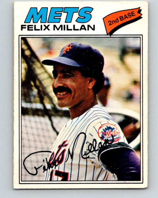 1977 O-Pee-Chee #249 Felix Millan  New York Mets  V29338