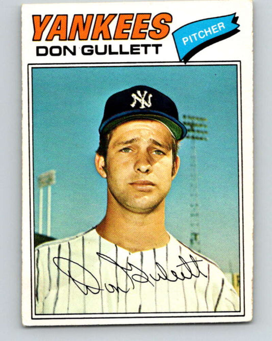 1977 O-Pee-Chee #250 Don Gullett  New York Yankees  V29339