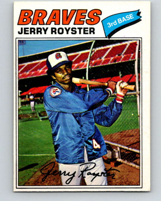 1977 O-Pee-Chee #251 Jerry Royster  Atlanta Braves  V29340