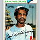 1977 O-Pee-Chee #252 Earl Williams  Montreal Expos  V29343