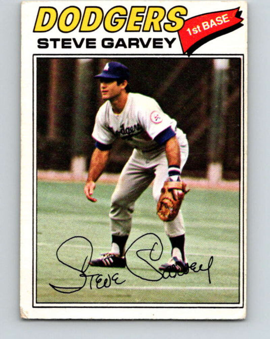 1977 O-Pee-Chee #255 Steve Garvey  Los Angeles Dodgers  V29347