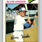 1977 O-Pee-Chee #256 Alvis Woods  Toronto Blue Jays  V29350