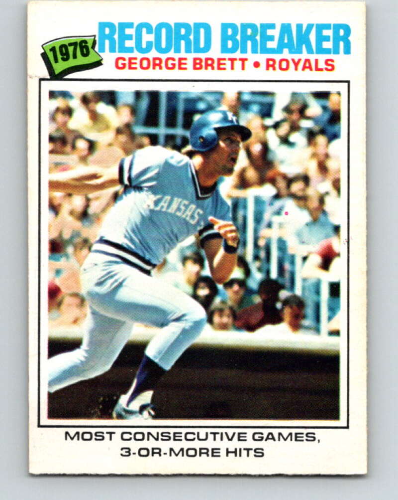 1977 O-Pee-Chee #261 George Brett RB  Kansas City Royals  V29366