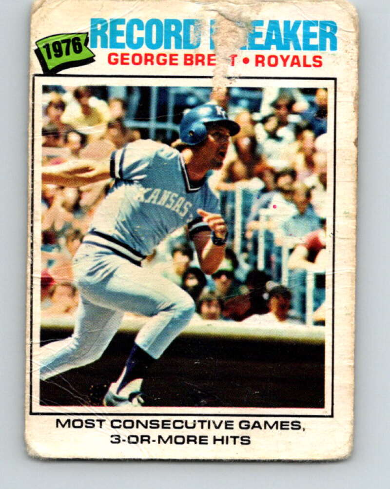 1977 O-Pee-Chee #261 George Brett RB  Kansas City Royals  V29367