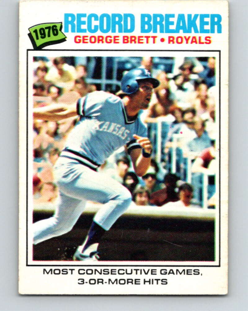 1977 O-Pee-Chee #261 George Brett RB  Kansas City Royals  V29368