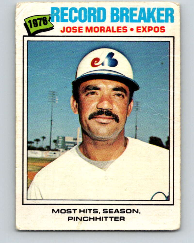 1977 O-Pee-Chee #263 Jose Morales RB  Montreal Expos  V29371