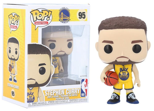 Funko Pop - 95 NBA Basketball - Stephen Curry Warriors Vinyl Figure