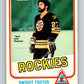 1981-82 O-Pee-Chee #3 Dwight Foster  Colorado Rockies  V29383