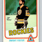 1981-82 O-Pee-Chee #3 Dwight Foster  Colorado Rockies  V29385