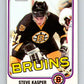 1981-82 O-Pee-Chee #4 Steve Kasper  RC Rookie Boston Bruins  V29394