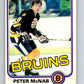1981-82 O-Pee-Chee #5 Peter McNab  Boston Bruins  V29400