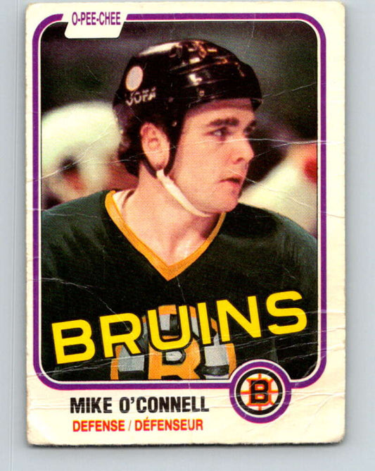 1981-82 O-Pee-Chee #6 Mike O'Connell  Boston Bruins  V29410