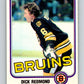 1981-82 O-Pee-Chee #9 Dick Redmond  Boston Bruins  V29425