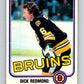 1981-82 O-Pee-Chee #9 Dick Redmond  Boston Bruins  V29434