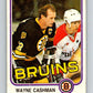 1981-82 O-Pee-Chee #11 Wayne Cashman  Boston Bruins  V29445