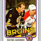 1981-82 O-Pee-Chee #11 Wayne Cashman  Boston Bruins  V29446