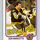 1981-82 O-Pee-Chee #14 Don Marcotte  Boston Bruins  V29473