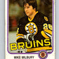 1981-82 O-Pee-Chee #16 Mike Milbury  Boston Bruins  V29487