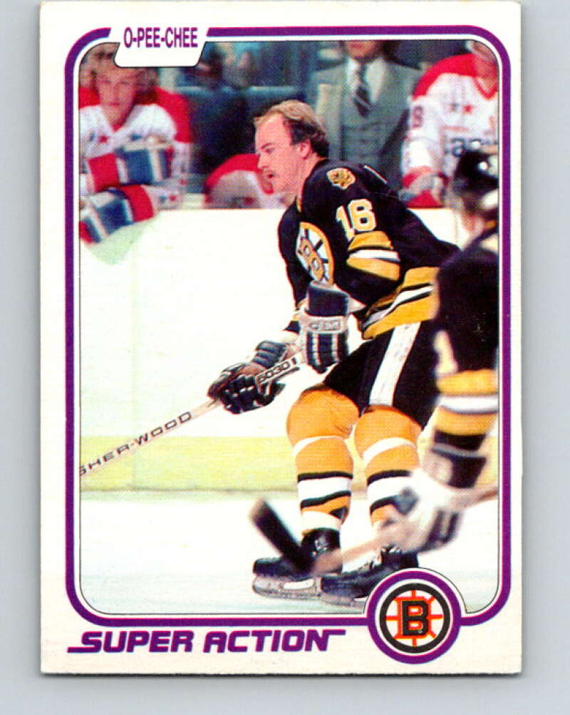 1981-82 O-Pee-Chee #18 Rick Middleton  Boston Bruins  V29501
