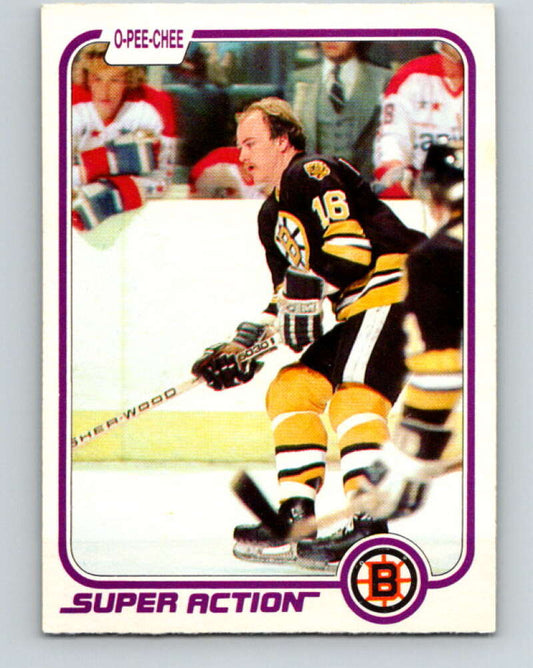 1981-82 O-Pee-Chee #18 Rick Middleton  Boston Bruins  V29502