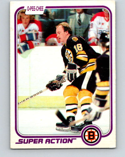 1981-82 O-Pee-Chee #18 Rick Middleton  Boston Bruins  V29504