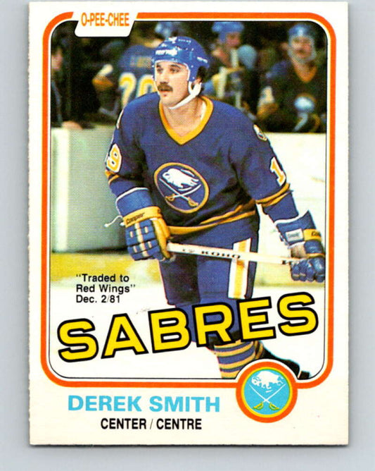 1981-82 O-Pee-Chee #25 Derek Smith  Buffalo Sabres  V29550