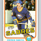 1981-82 O-Pee-Chee #25 Derek Smith  Buffalo Sabres  V29551