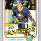 1981-82 O-Pee-Chee #25 Derek Smith  Buffalo Sabres  V29552