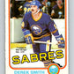1981-82 O-Pee-Chee #25 Derek Smith  Buffalo Sabres  V29554