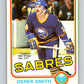 1981-82 O-Pee-Chee #25 Derek Smith  Buffalo Sabres  V29556